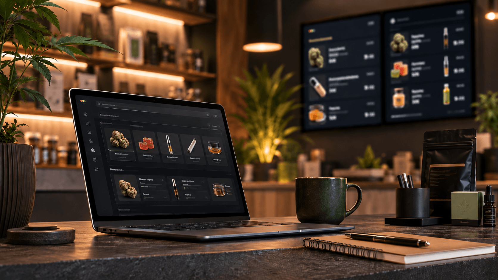 Trikome vs. Generic Digital Signage for Cannabis Dispensaries